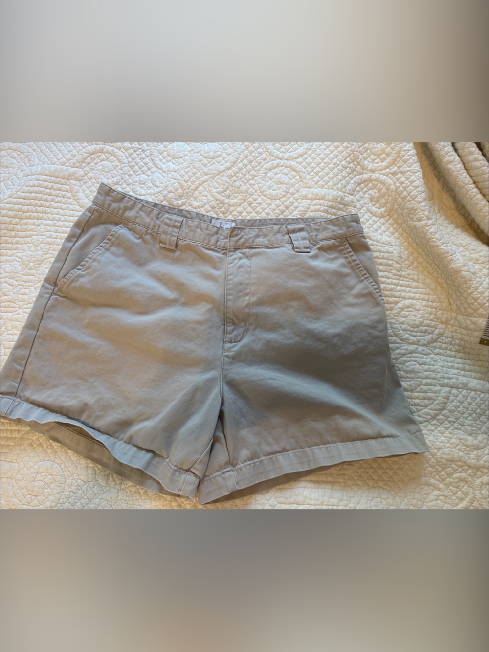 Calvin Klein Jeans Women's Light Beige Bermuda Shorts size 14